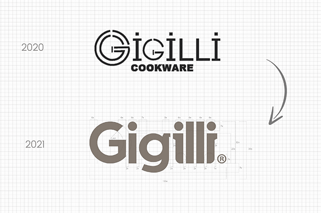 Gigilli logo evrimi — 2020'den 2021'e marka kimliği yenileme