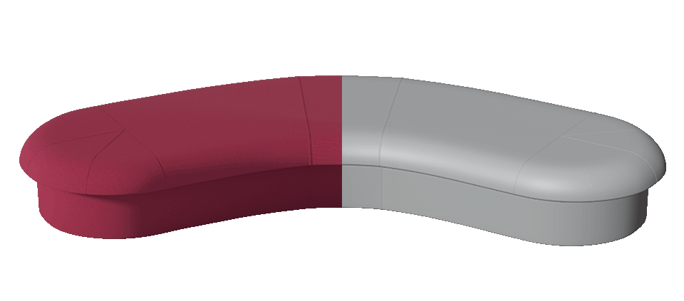 Pinopi 3D modelleme — bench render